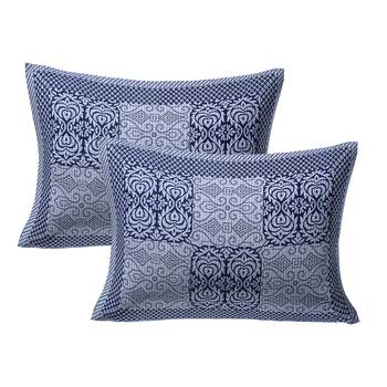 TEXSTYLERS 220 TC Super King Size 100% Cotton Jaipuri Print Bedsheet with 2 Pillow Covers 2