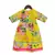 Yellow Printed Anarkali
