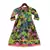 Lime Green Printed Anarkali