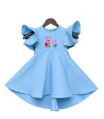 Blue Lycra Peppa Pig Dress
