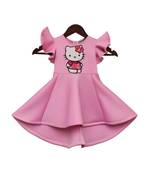 Pink Lycra Hello Kitty Dress