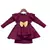Wine Lycra Dress