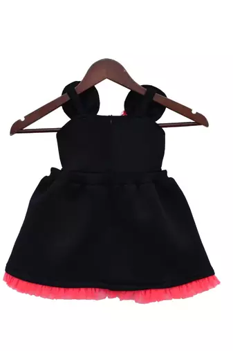 Black Lycra Dress for Girls