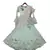 Pista Green Gota Anarkali Dress