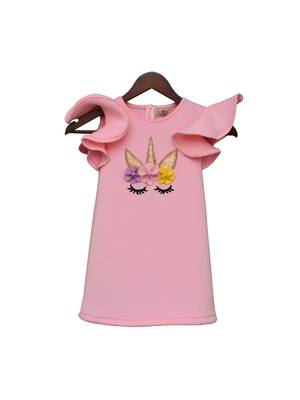 Baby Pink Unicorn Dress 1