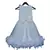 White Frock with Feathers