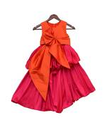 Hot Pink and Orange Gown