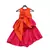 Hot Pink and Orange Gown