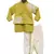 Green Embroidery Jacket with Kurta & Dhoti