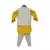 Multi Colour Bootie Nehru Jacket with Yellow Kurta & Pant