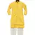 Yellow Embroidery Jacket with Kurta and Pant