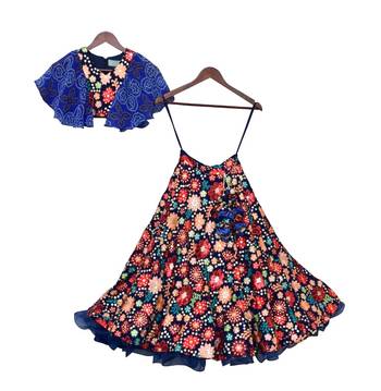 Multi Colour Embroidery Choli Lehenga 2