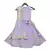 Light Purple Embroidery Choli with Lehenga