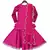Pink Mirror work Kurti with Sharara