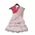 Hot Pink Embroidery Choli with Baby Pink Saree