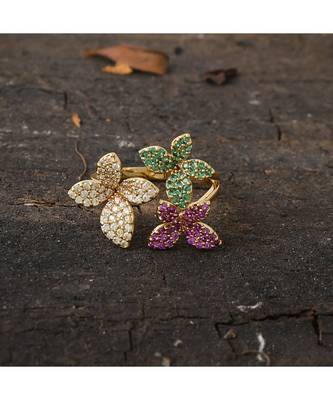 multicolor designer cute beautiful ring 2