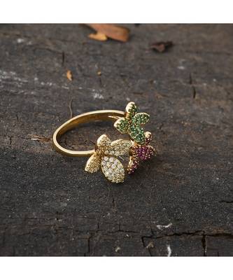 multicolor designer cute beautiful ring 3