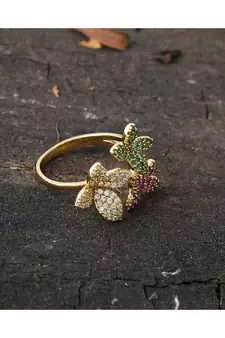 multicolor designer cute beautiful ring