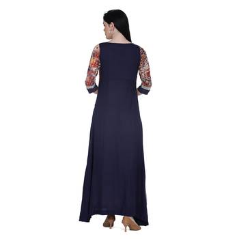 Red printed cotton ethnic-kurtis 2