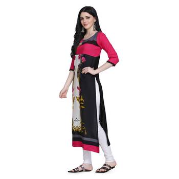 Red printed cotton ethnic-kurtis 3