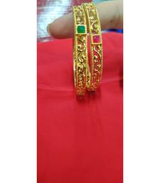 Gold studded jewellery bangles-and-bracelets