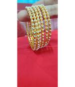Gold beaded jewellery bangles-and-bracelets