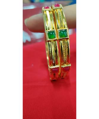 Gold Plated studded jewellery bangles-and-bracelets 1
