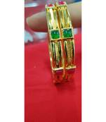 Gold Plated studded jewellery bangles-and-bracelets