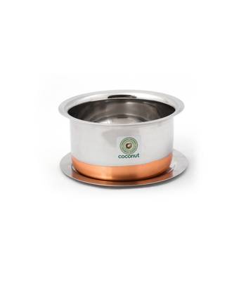 coconut Copper Bottom Tope & Lid Cookware 1000 ML 2
