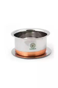 coconut Copper Bottom Tope & Lid Cookware 1000 ML