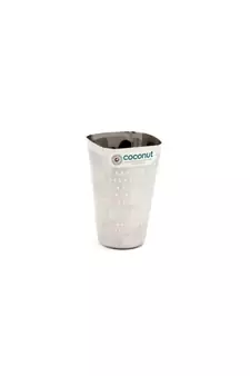 coconut Stainless Steel Glass Set, 200ml, Set of 6, Silver