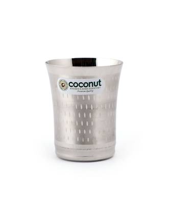 coconut Stainless Steel Shower Glasses - 6pc (Capacity -320ML Each) 3