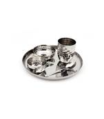 coconut Antique Hammered Dinner Set Pack of 36 Dinner Set Stainless Steel