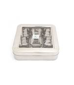 Square Masala Box/Spice Container/C Thru Masala Box with 9 Bowls