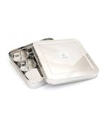 Square Masala Box/Spice Container/SS Lid Masala Box with 9 Bowls