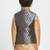 Blue printed silk blend boys-blazer