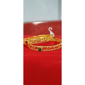 Gold Plated studded jewellery bangles-and-bracelets 5