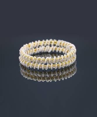Gold Plated beaded jewellery bangles-and-bracelets 4
