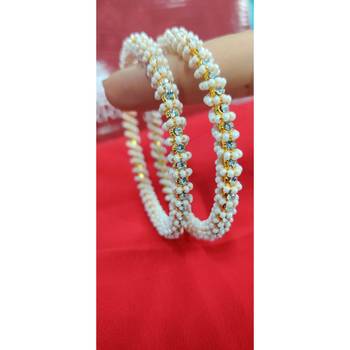 Gold Plated beaded jewellery bangles-and-bracelets 5