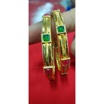 Gold Plated studded jewellery bangles-and-bracelets 2