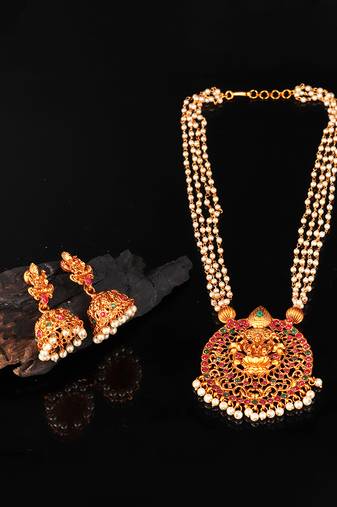 Temple Jewellery Necklace Sets For Women