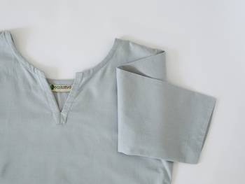 Gray Premium Khadi Kurta 2