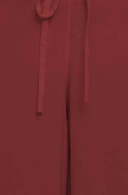 Women's Maroon Pure Cotton Palazzo Pant 4