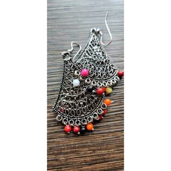 Multicolor silver plated Earrings 5