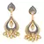 Blue pearl danglers-drops