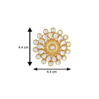 White pearl studs 4