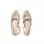 ARIELLA CREAM VELVET SANDALS