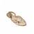 Ariella Cream Velvet Sandals