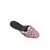 CASSANDRA NAVY BLUE AND PINK SLIPON MULES