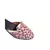CASSANDRA NAVY BLUE AND PINK SLIPON MULES